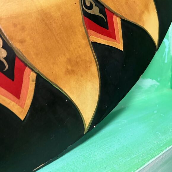 Vintage 31" Celestial Sun and Moon Mirror Made in Indonesia Wall Large - Picture 6 of 11